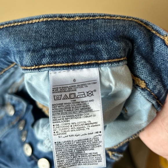 Old Navy sky rocket high button fly jeans - Picture 13 of 15